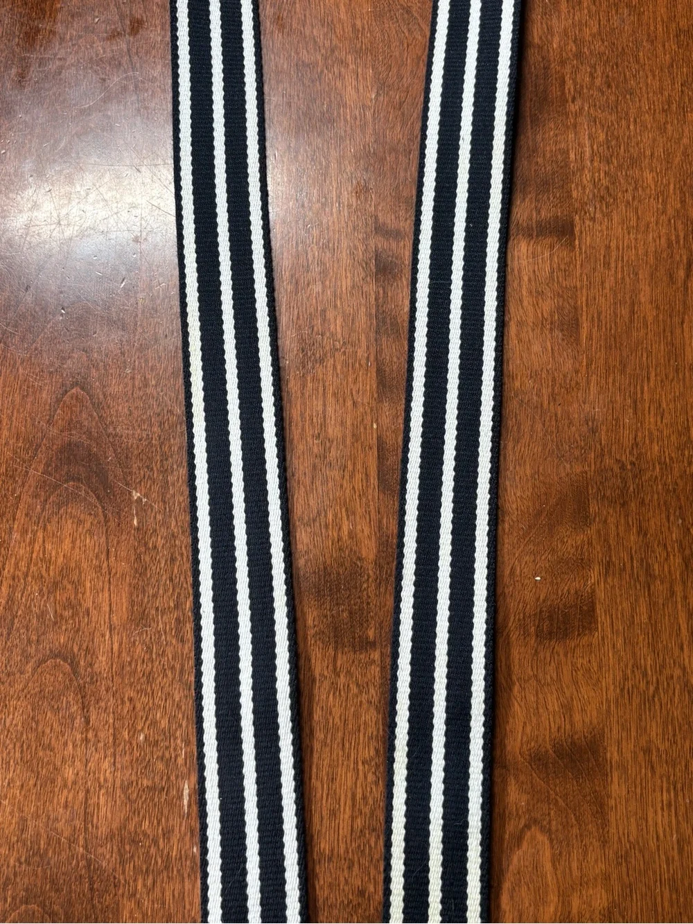 Classic Striped Canvas Web Belt for Men